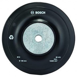 BOSCH 100 mm Rubber Backing Pad - 2608601046