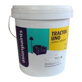 Asian Paints 20 Kg Tractor Uno Acrylic Distemper Brilliant White 0055 Gr-1